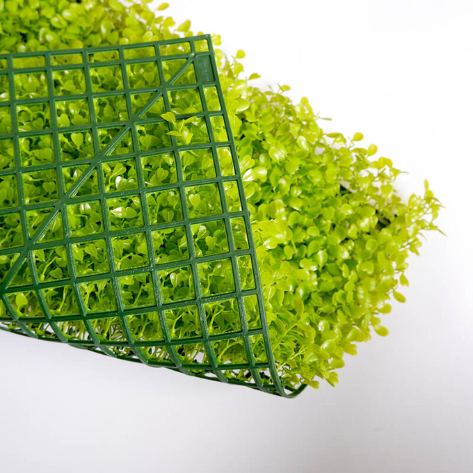 Kunststoff-Folie-Anlagen synthetischer Milan Wall Decoration Synthetic Grass für Garten