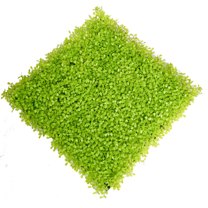 Kunststoff-Folie-Anlagen synthetischer Milan Wall Decoration Synthetic Grass für Garten