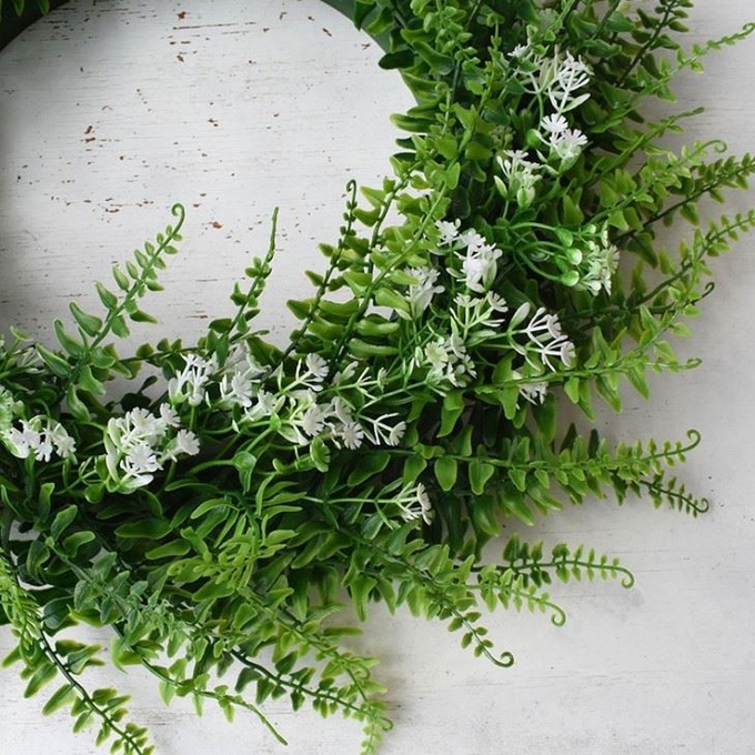 Künstliche Anlagenwände, die Garland Spring Wreath-Klopfer Tür-Kranz heiraten