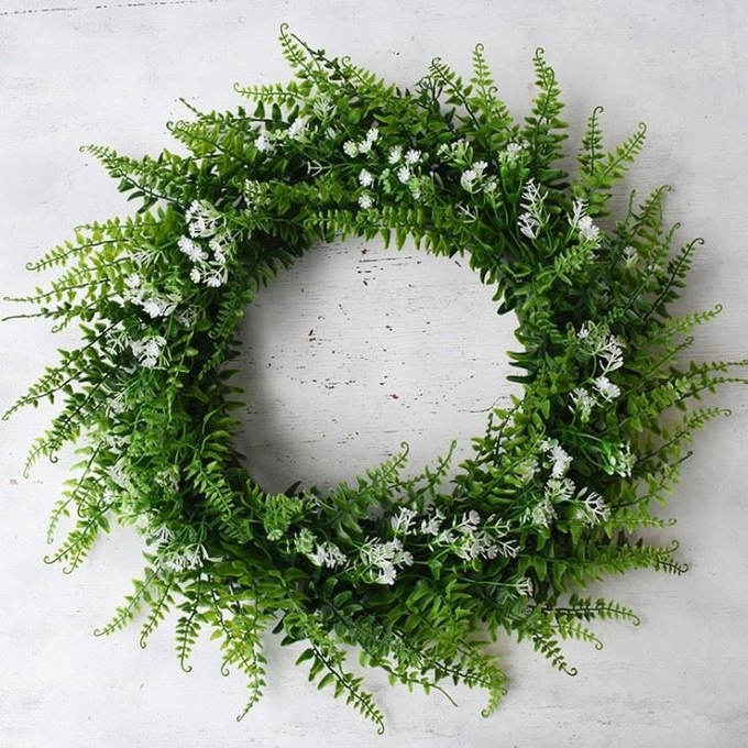 Künstliche Anlagenwände, die Garland Spring Wreath-Klopfer Tür-Kranz heiraten