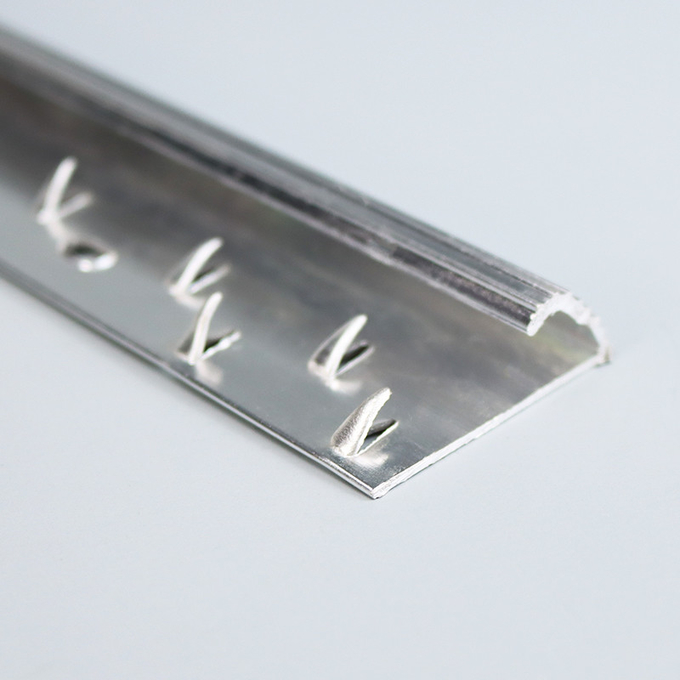 Silber verdrängte Aluminiummetallteppichrandsteinplatte-Ordnungsgreifer