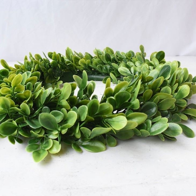 Eukalyptus Willow Leaves Garland Artificial Plant für die Heirat