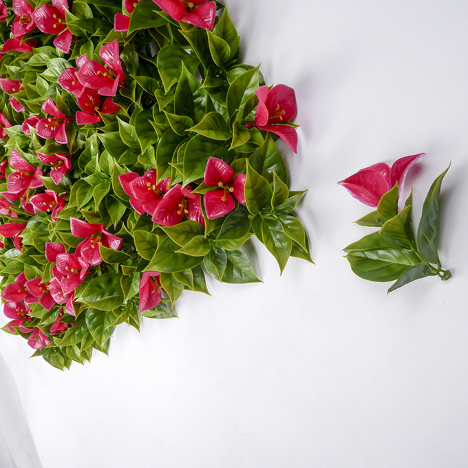 Künstlicher Farn verlässt Mischblattplatte Wandblumenplatte des grünen Grases